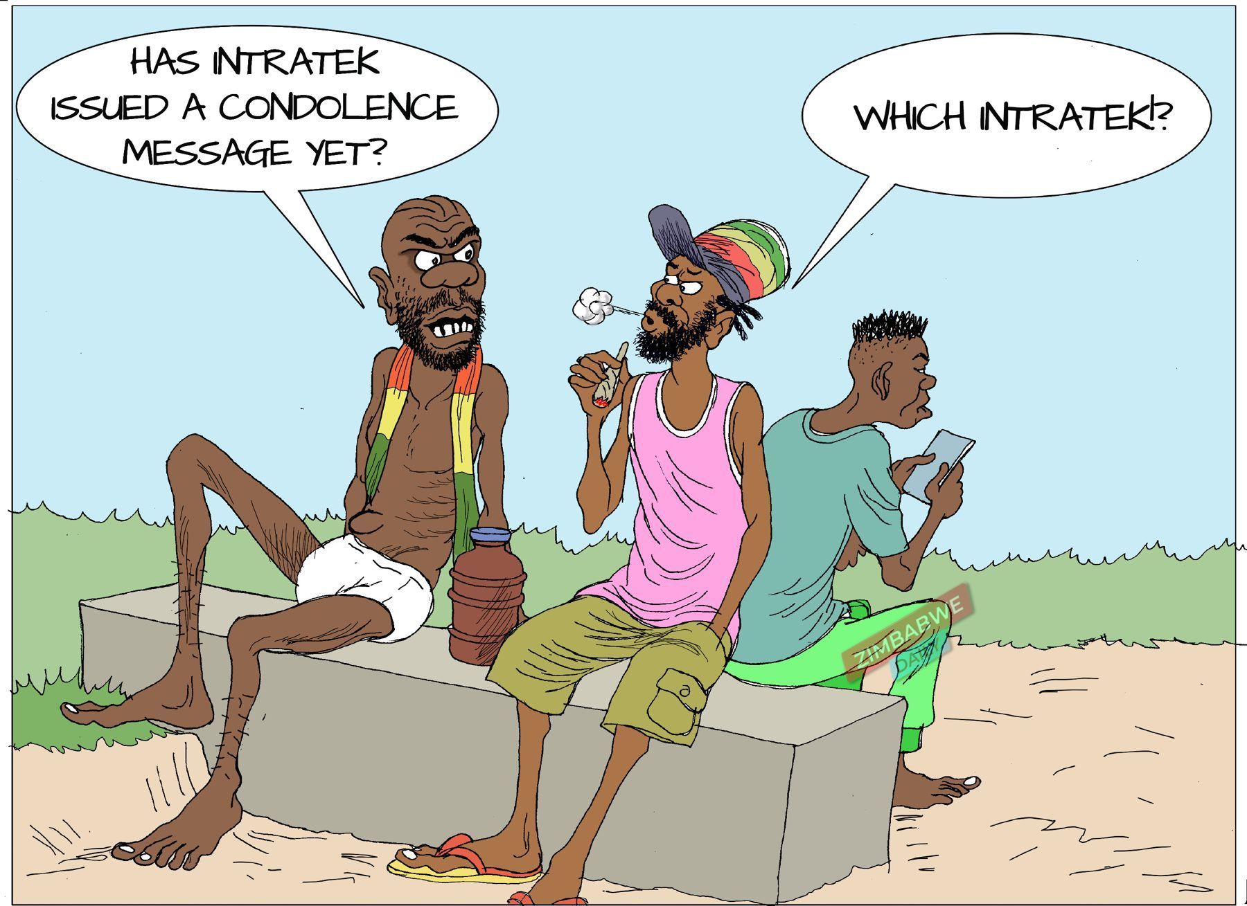 Illustration depicting confusion over multiple Intratek entities