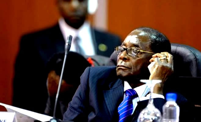 Mugabe takes swipe at South Africa’s whites