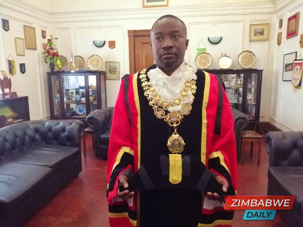 Newly installed Mayor Of Harare - Cllr Jacob Mafume